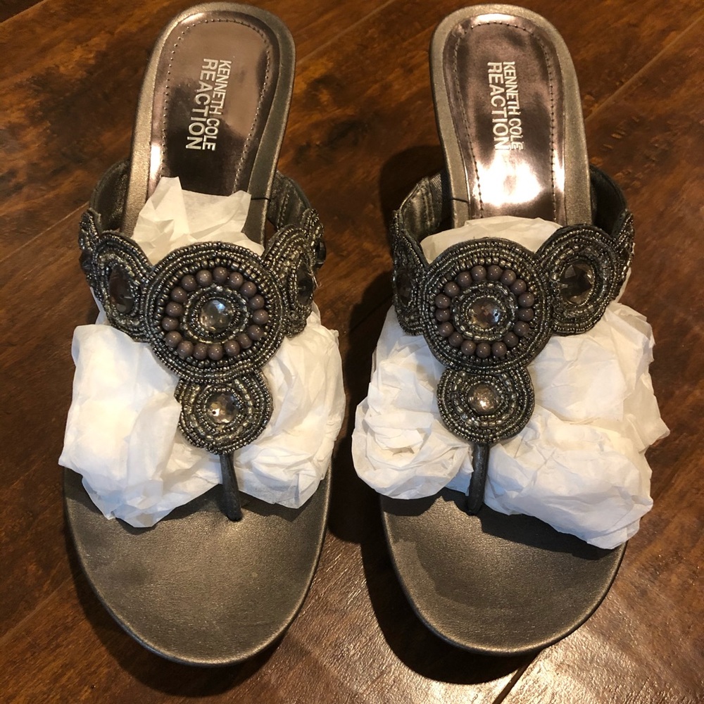 Kenneth Cole wedge heel sandals